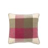 Gallery Direct Cushions - Dursley Check (Cranberry Olive)