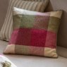 Gallery Direct Cushions - Dursley Check (Cranberry Olive)