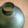 Gallery Direct Accessories - Bevelled Glass Globe Vase (Green)