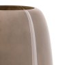 Gallery Direct Accessories - Claro Taupe Stripe Glass Vase