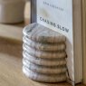 Gallery Direct Accessories - Ondo Marble Bookends Beige (Set of 2)