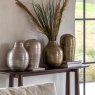Gallery Direct Accessories - Zahara Hammered Metal Vase Antique Silver