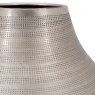 Gallery Direct Accessories - Zahara Hammered Metal Vase Antique Silver
