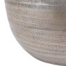 Gallery Direct Accessories - Zahara Hammered Metal Vase Antique Silver