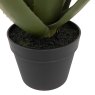 Gallery Direct Faux Plants - Aloe Potted Plant with White Flower