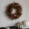 Gallery Direct Faux Flowers - Dry Flower Wreath Rust