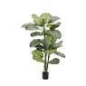 Gallery Direct Faux Plants - Potted Calathea Leaf Tree 4ft