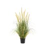 Gallery Direct Faux Plants - Potted Grass with Cattail Seed Heads