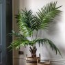Gallery Direct Faux Plants - Potted King Kentia Palm Tree 5ft