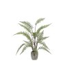 Gallery Direct Faux Plants - Tall Fern in Textured Grey Ceramic Pot