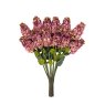 Gallery Direct Faux Flowers - Vintage Cone Hydrandea Stem Pink (12pk)