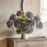 Gallery Direct Faux Flowers - Vintage Hydrangea Floral Stem Violet (12pk)