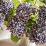 Gallery Direct Faux Flowers - Vintage Hydrangea Floral Stem Violet (12pk)
