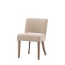 Gallery Direct Tarnby - Dining Chair Taupe Fabric (pair of chairs)