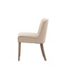 Gallery Direct Tarnby - Dining Chair Taupe Fabric (pair of chairs)