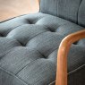 Gallery Direct Humber - Armchair (Dark Grey Linen)