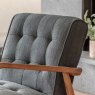 Gallery Direct Humber - Armchair (Dark Grey Linen)
