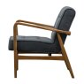 Gallery Direct Humber - Armchair (Dark Grey Linen)