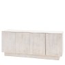 Gallery Direct Iowa - 4 Door Sideboard Whitewash