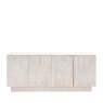 Gallery Direct Iowa - 4 Door Sideboard Whitewash