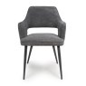 Furniture Link Ted - Dining Chair (Dark Grey)