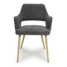 Eden - Dining Chair (Dark Grey)