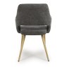 Furniture Link Eden - Dining Chair (Dark Grey)