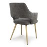 Furniture Link Eden - Dining Chair (Dark Grey)