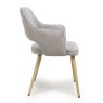 Furniture Link Eden - Dining Chair (Pewter)
