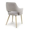 Furniture Link Eden - Dining Chair (Pewter)