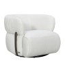VIOLINO (UK) LTD Wexford - White Fabric Chair