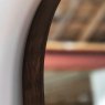 Gallery Direct Mirrors - Helsinki Arch Leaner Mirror Walnut