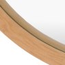Gallery Direct Mirrors - Helsinki Round Mirror Oak