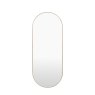 Gallery Direct Mirrors - Highline Elipse Mirror Brass
