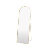 Gallery Direct Mirrors - Holworth Cheval Mirror Gold
