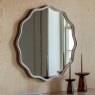 Gallery Direct Mirrors - Monterey Wave Round Mirror Smoke Large