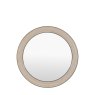 Gallery Direct Mirrors - Shoreline Round Mirror Grey