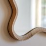 Gallery Direct Mirrors - Wiggle Mirror Oak