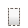 Gallery Direct Mirrors - Wiggle Mirror Walnut