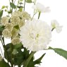 Gallery Direct Faux Flowers - Cream Mixed Wrapped Bouquet