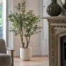 Gallery Direct Faux Plants - Faux Olive Tree in White Pot