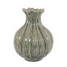 Gallery Direct Accessories - Aven Glazed Vase Fennel Green