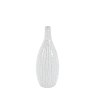 Gallery Direct Accessories - Lucia Beaded Vase White (Tall)