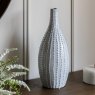 Gallery Direct Accessories - Lucia Beaded Vase White (Tall)