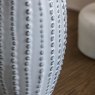 Gallery Direct Accessories - Lucia Beaded Vase White (Tall)