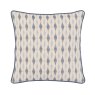 Gallery Direct Cushions - Sierra Ikat Embroidered Cushion Ink Blue