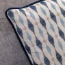 Gallery Direct Cushions - Sierra Ikat Embroidered Cushion Ink Blue