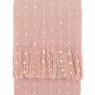 Gallery Direct Throws - Dottie Faux Mohair Throw Rose Pink