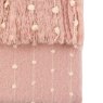 Gallery Direct Throws - Dottie Faux Mohair Throw Rose Pink