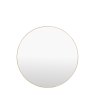 Gallery Direct Mirrors - Highline Round Mirror Brass Large